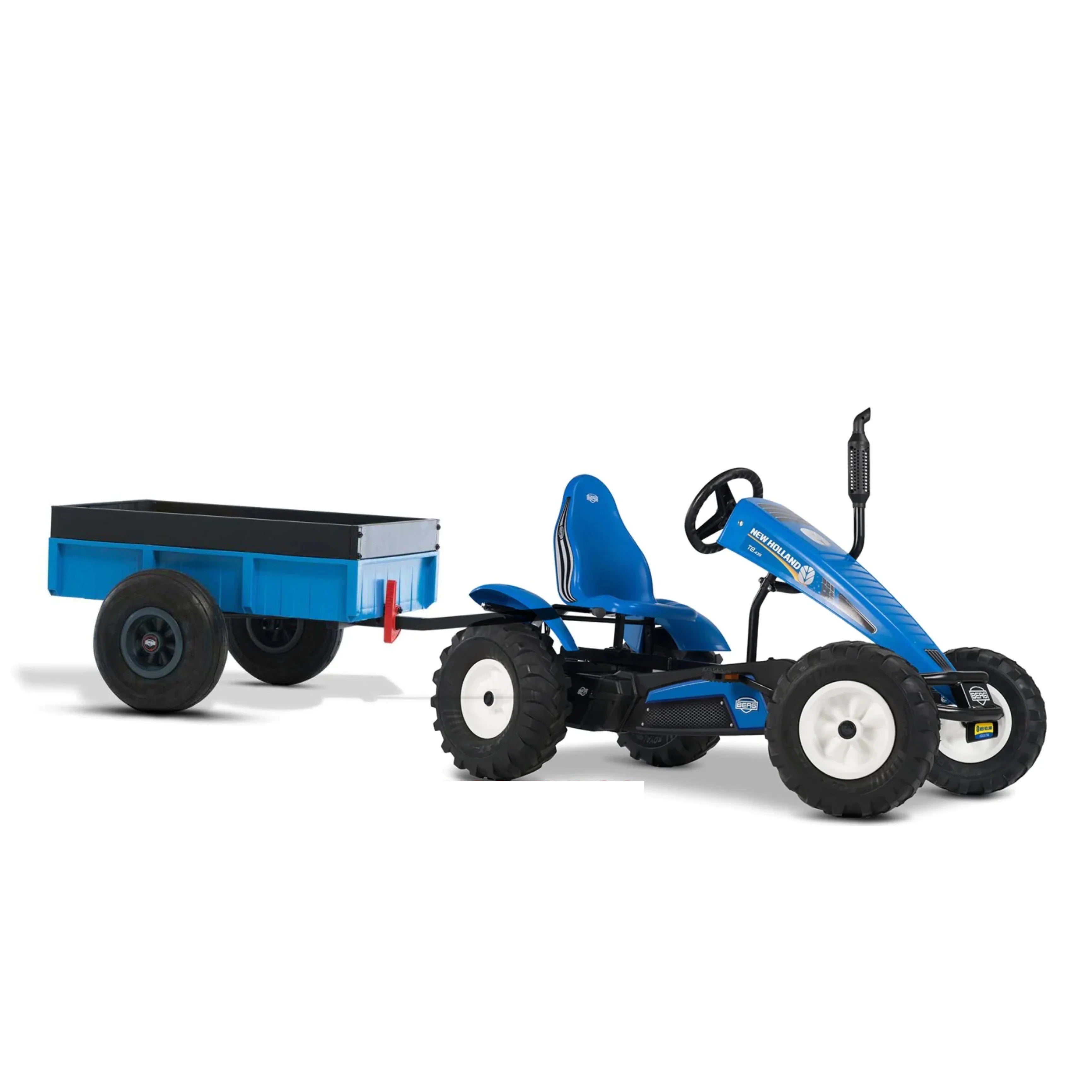 Aktion Set Gokart Traxx New Holland LICHT GRATIS (ANHÄNGER -50%) (Kopie)