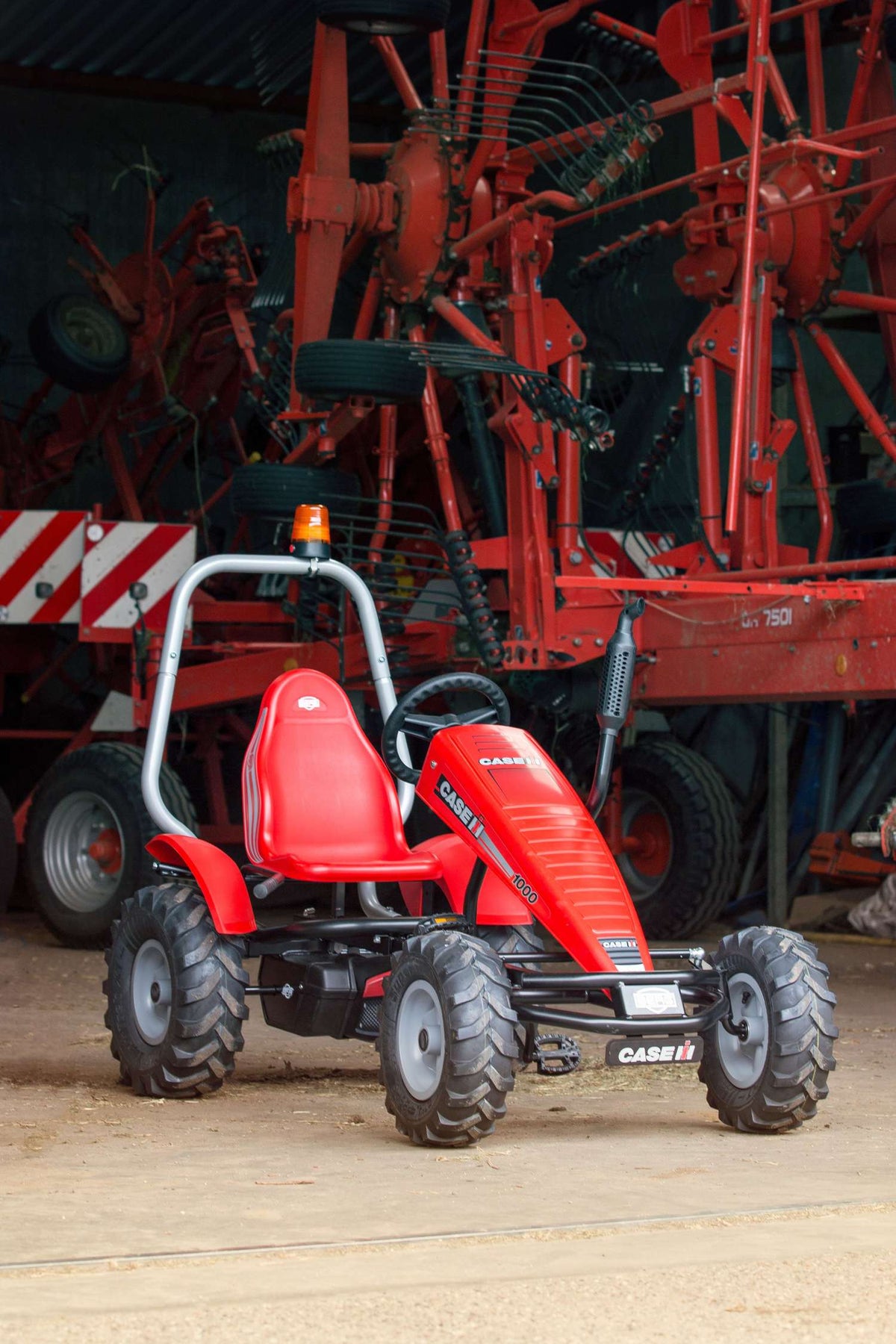 BERG Gokart Traxx Case-IH TRAVEL Profi