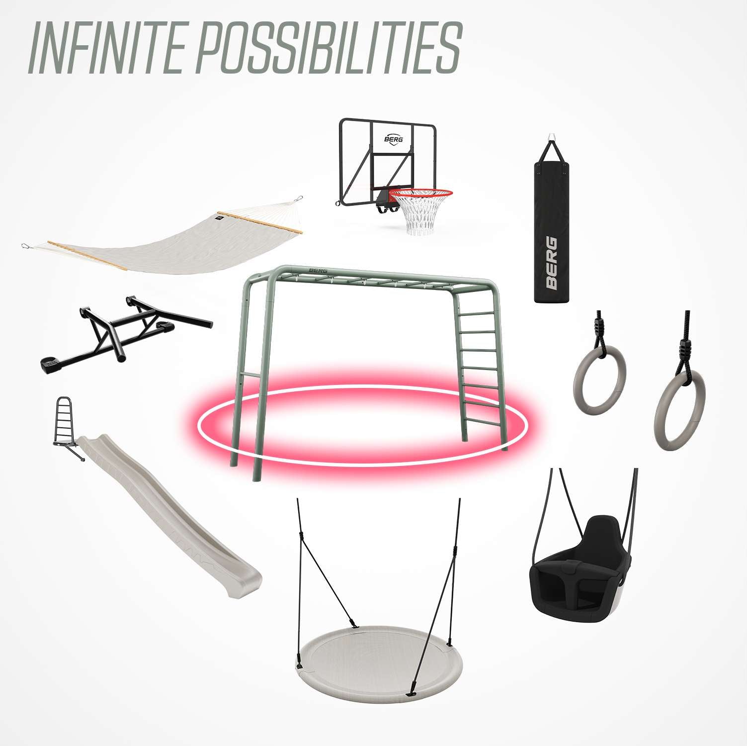 BERG PlayBase Extra Large Grün