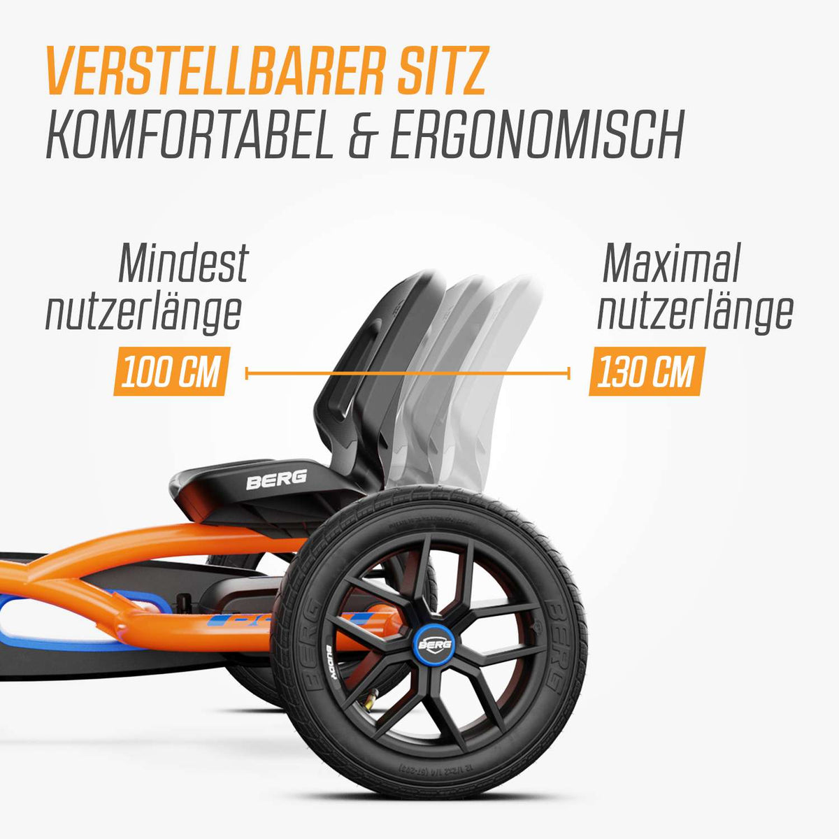 BERG Gokart Buddy B-Orange WORK