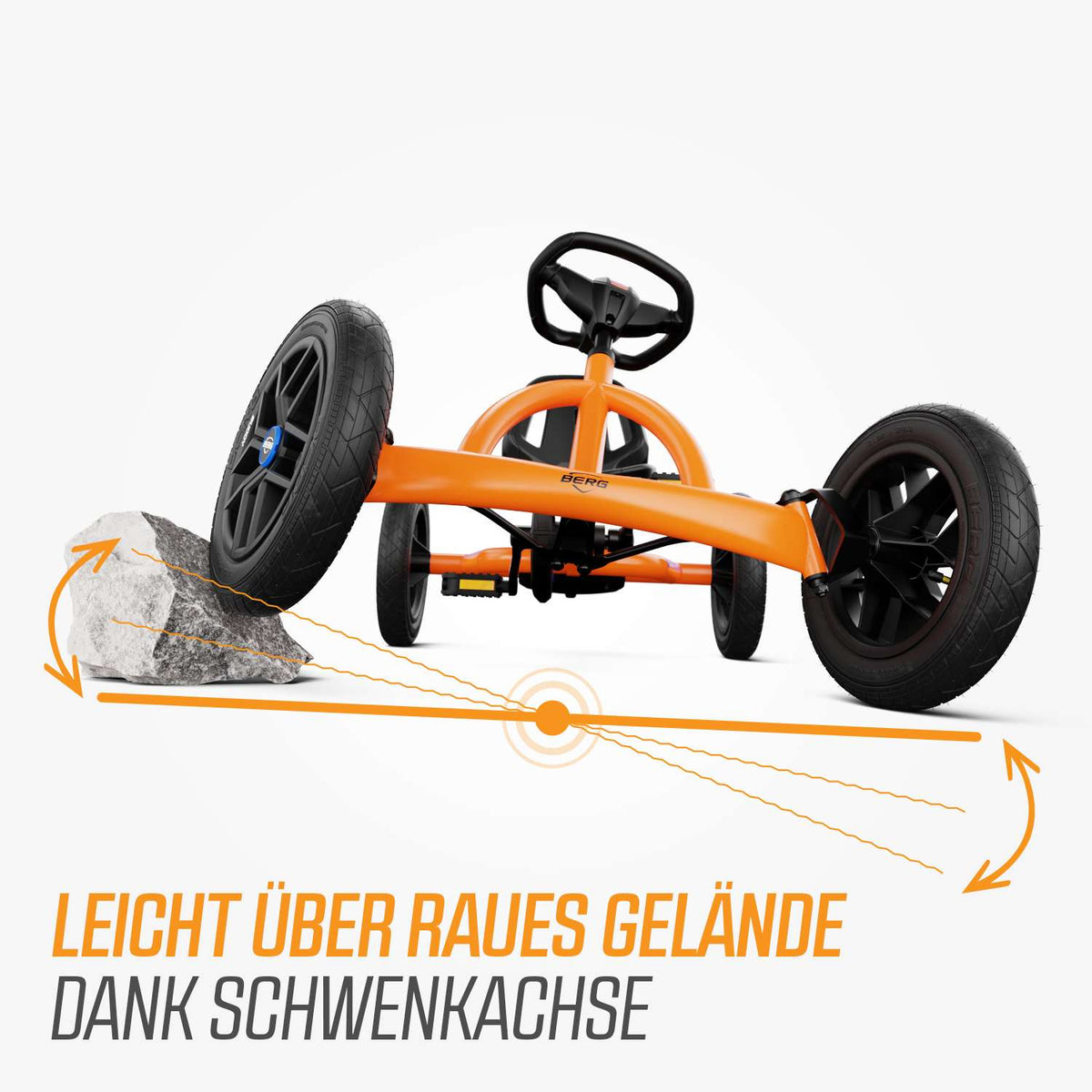 BERG Gokart Buddy B-Orange WORK