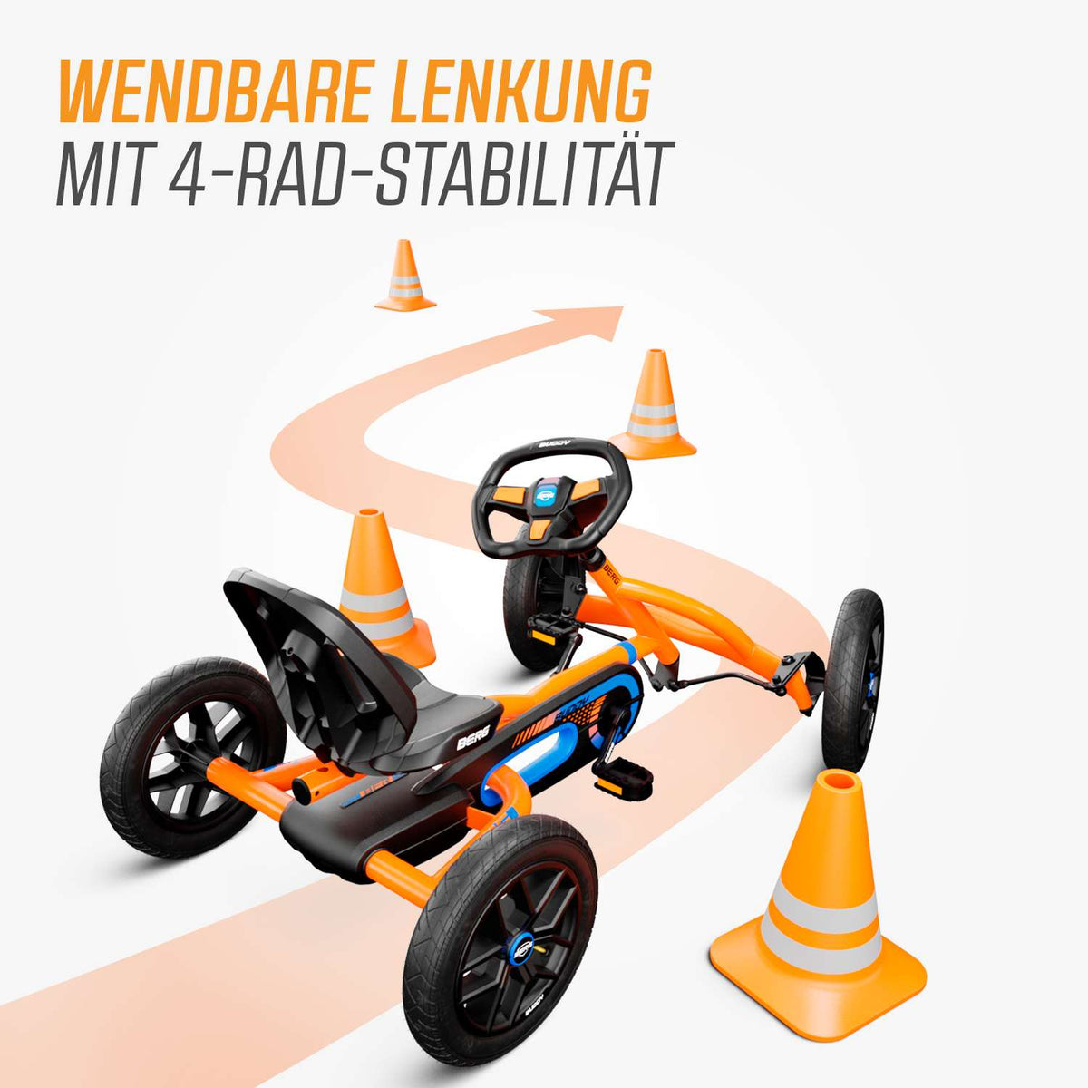 BERG Gokart Buddy B-Orange WORK