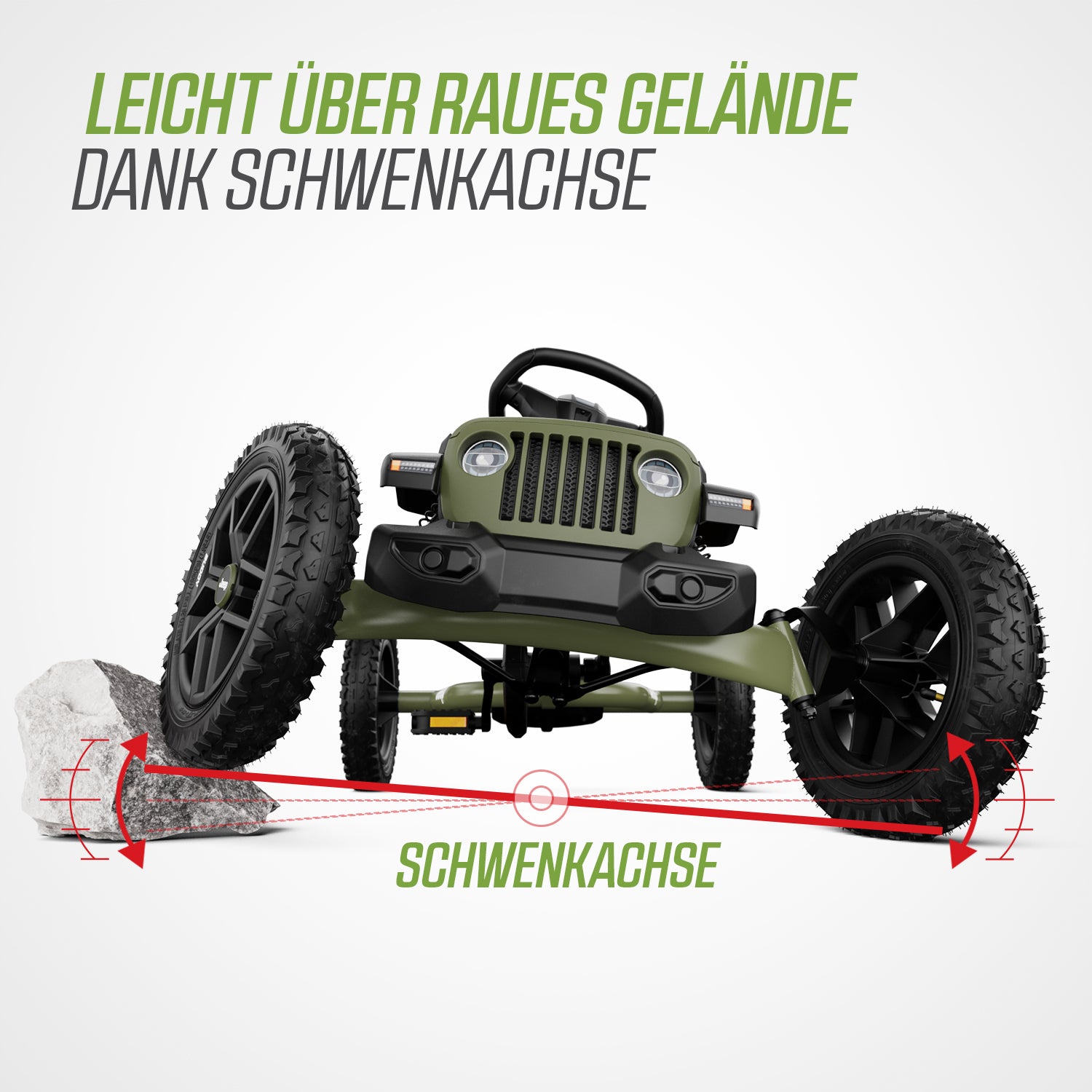 BERG Gokart Buddy Jeep Wrangler