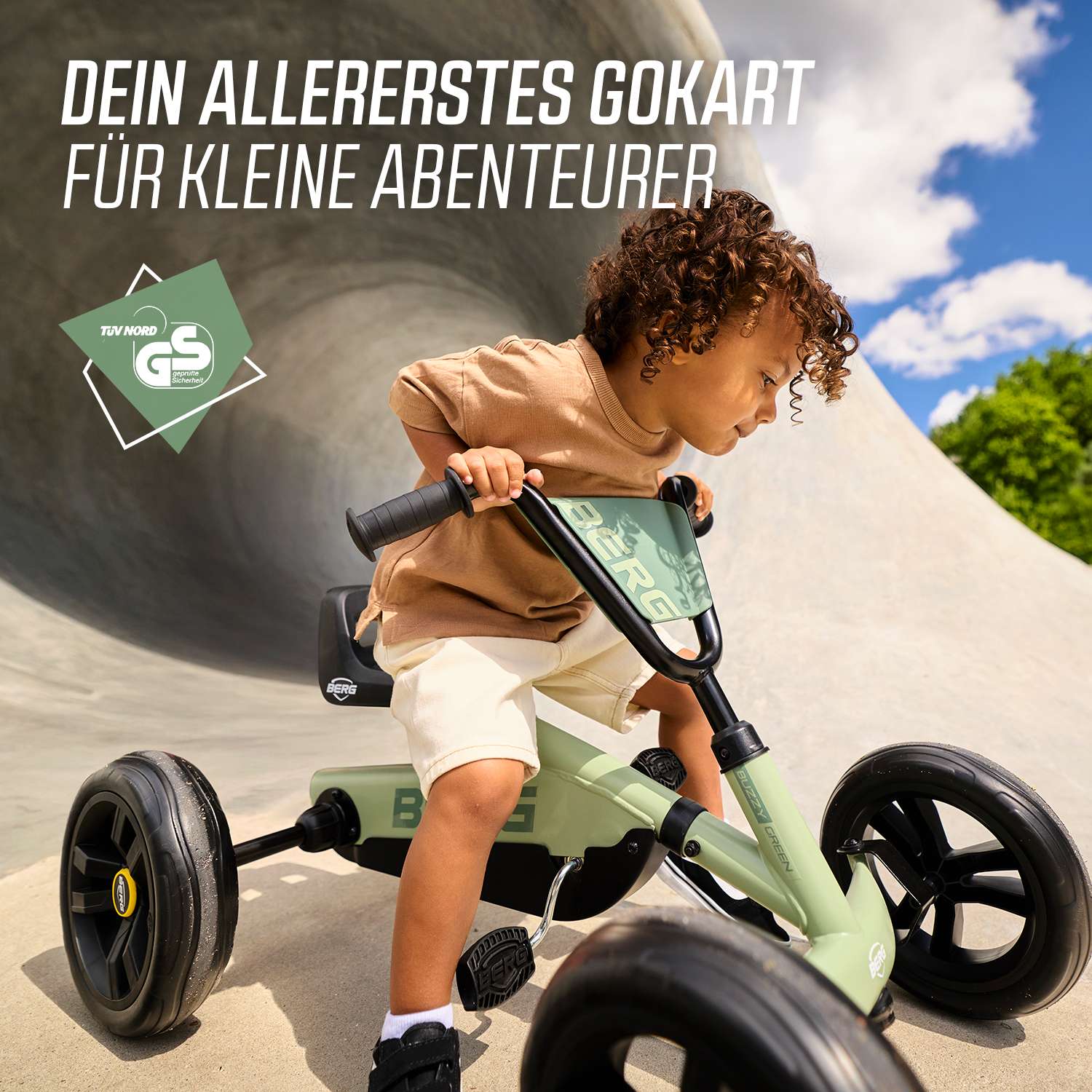 BERG Gokart Buzzy Grün