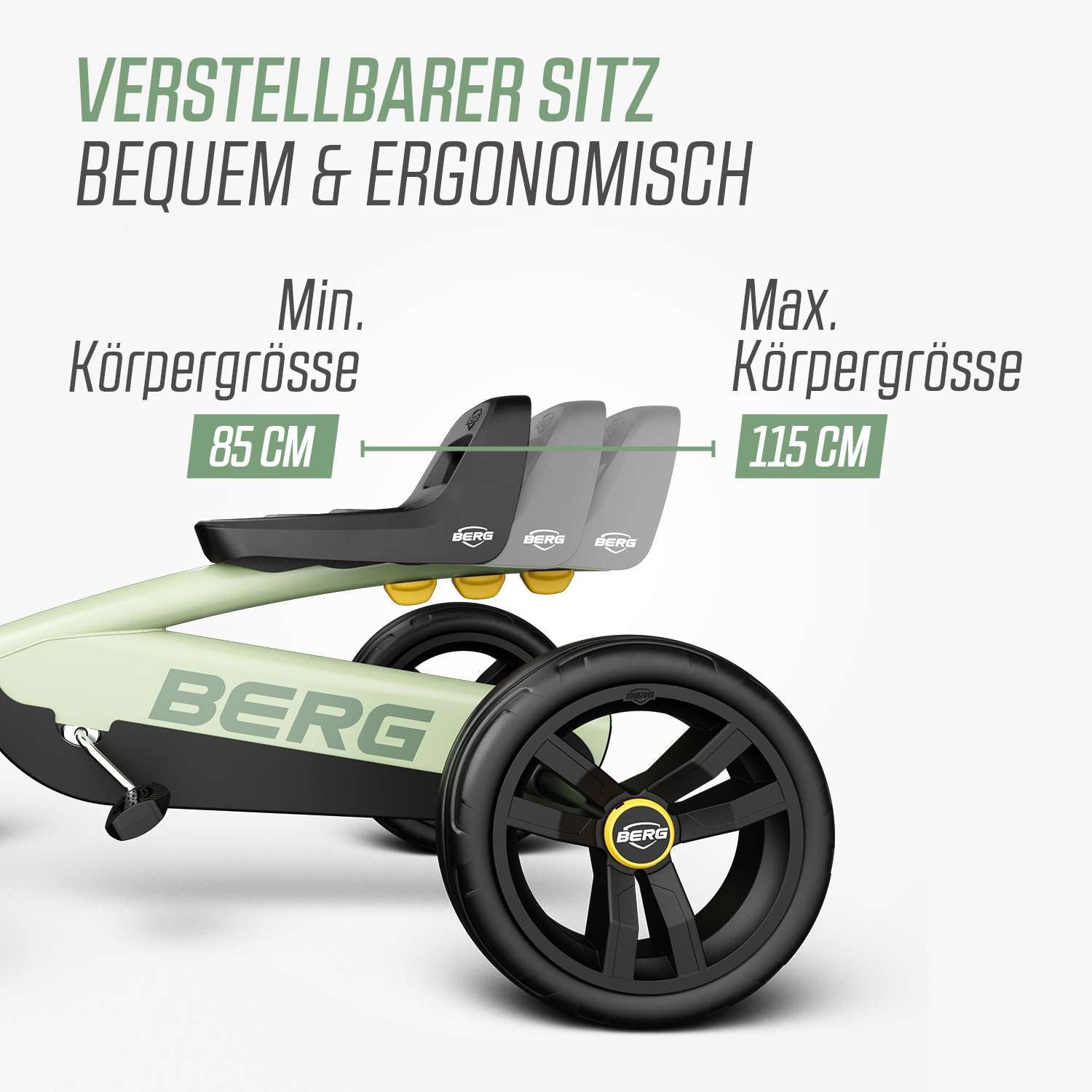 BERG Gokart Buzzy Grün