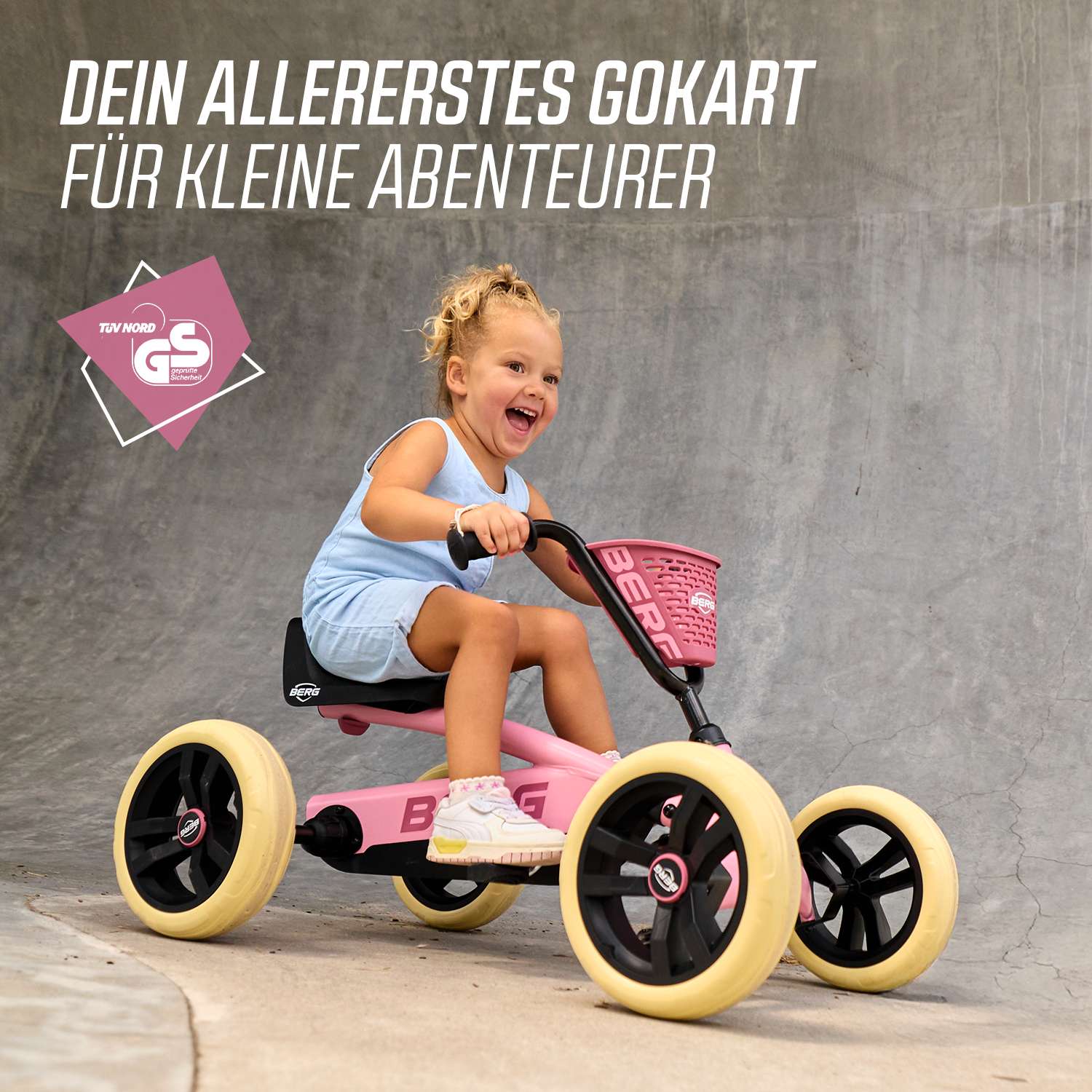 BERG Gokart Buzzy Pink