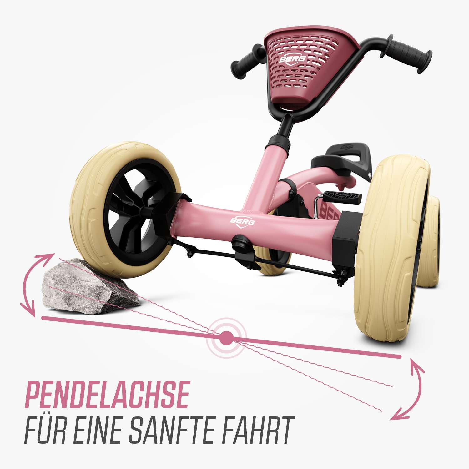 BERG Gokart Buzzy Pink