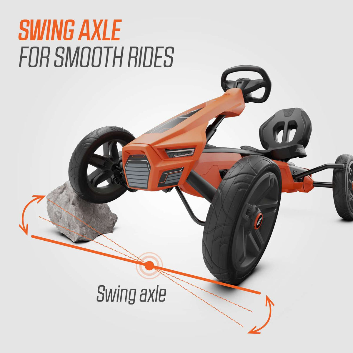 BERG Gokart Rally NRG Orange TRAVEL