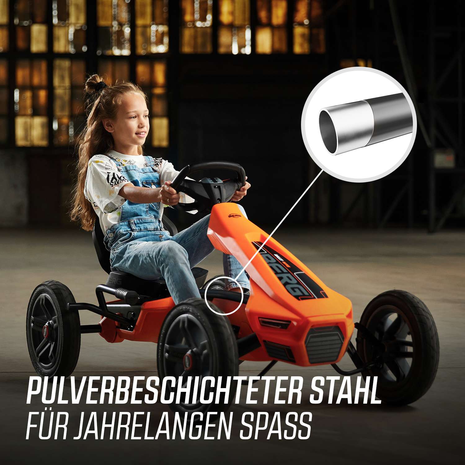 BERG Gokart Rally NRG Orange 4TWO