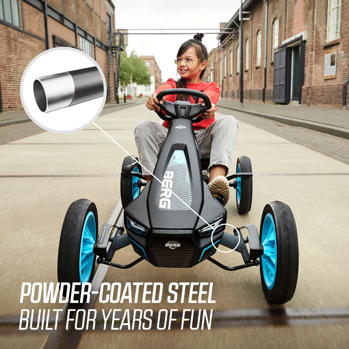 BERG Gokart Rally APX Blau TRAVEL Profi