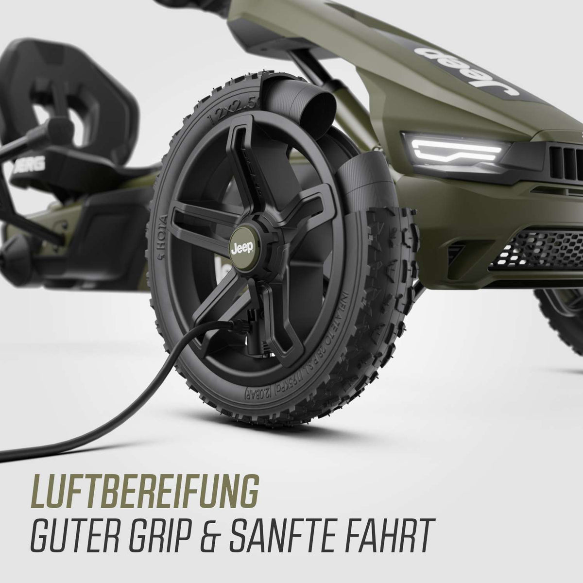 BERG Gokart Rally JEEP Cherokee 4TWO