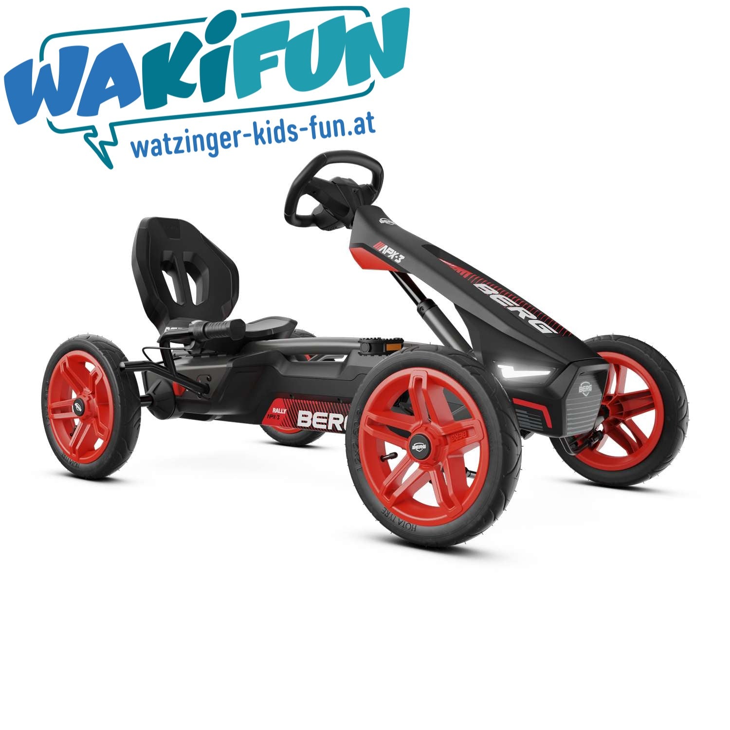 BERG Gokart Rally APX Rot 3-Gang