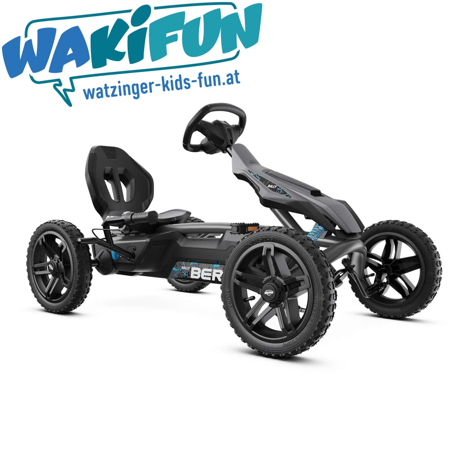 BERG Gokart Rally DRT BLACK 3-Gang