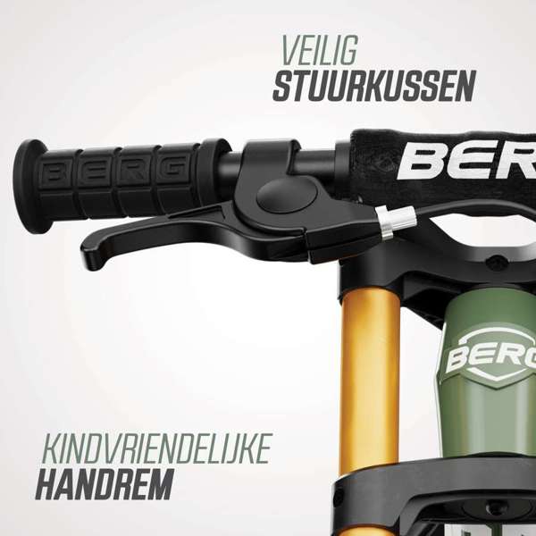 BERG Biky Cross GREEN mit Handbremse