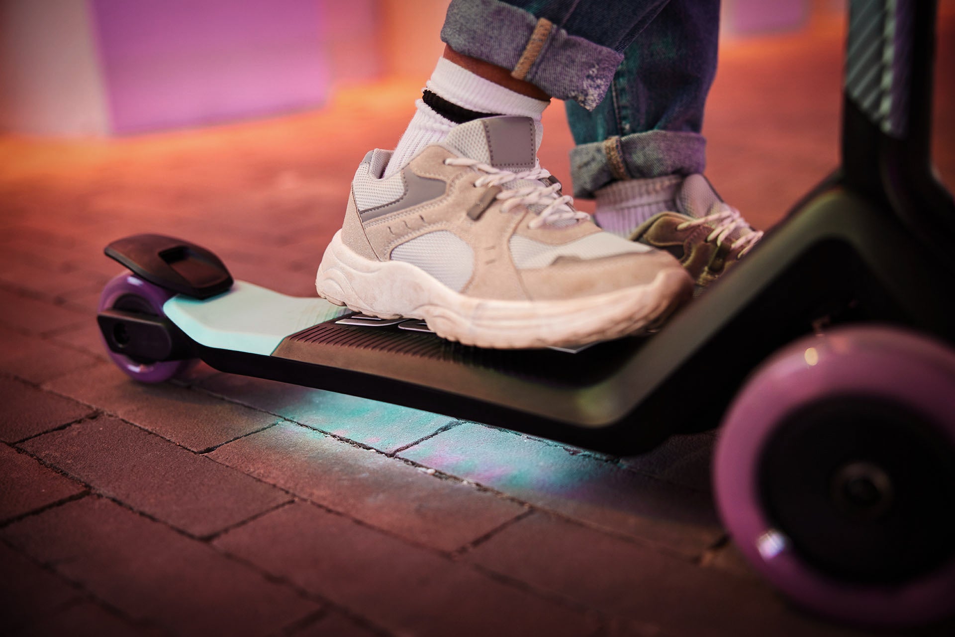 BERG NEXO Kinderroller Lights LED-deck