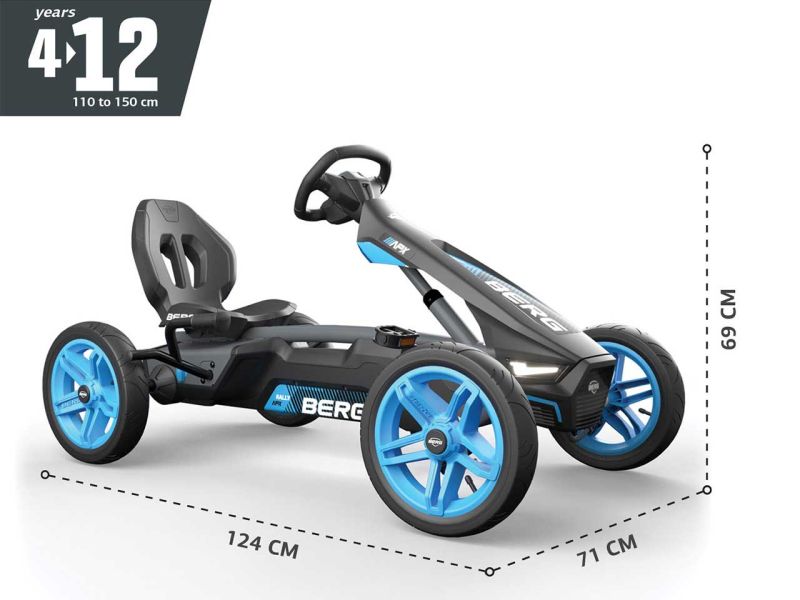 BERG Gokart Rally APX Blau