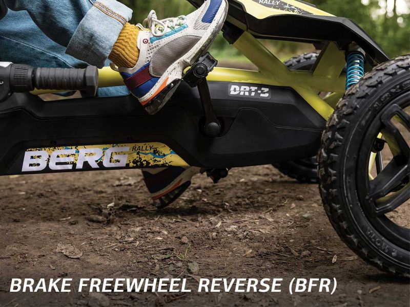 BERG Gokart Rally DRT Grün ABSPERRSCHLOSS GRATIS