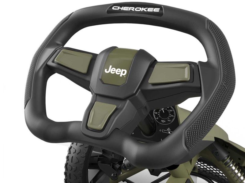 BERG Gokart Rally JEEP Cherokee-ABSPERRSCHLOSS GRATIS