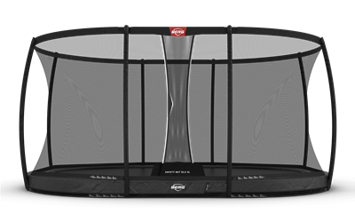 BERG Trampolin Elite Grand InGround mit Netz Oval