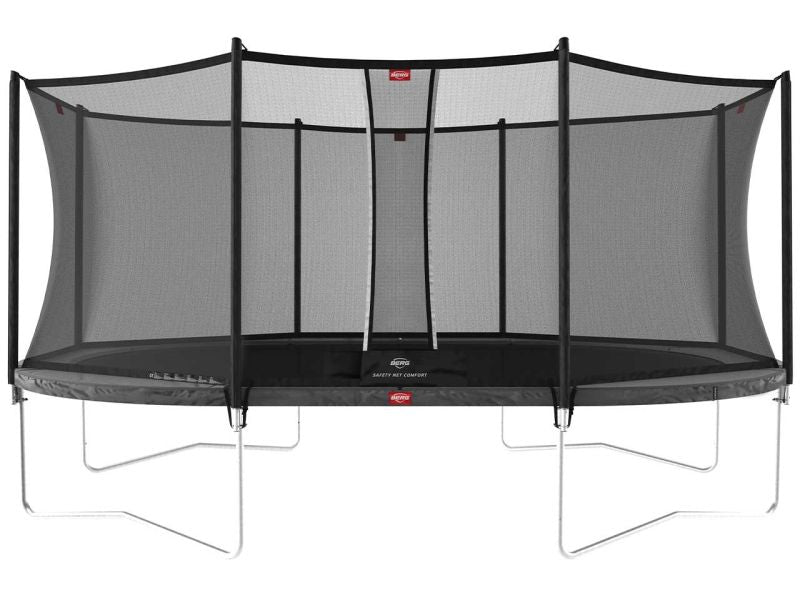 BERG Trampolin Favorit Grand mit Netz Oval 520 x 345 cm