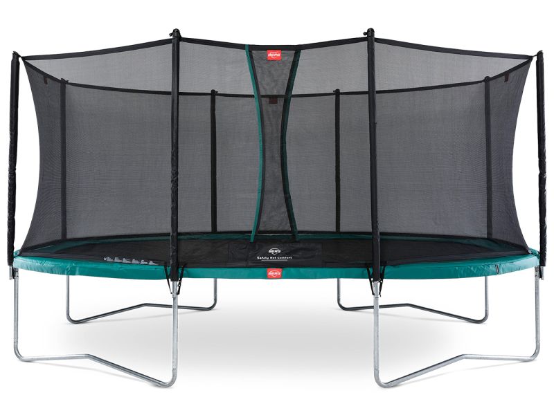 BERG Trampolin Favorit Grand mit Netz Oval 520 x 345 cm