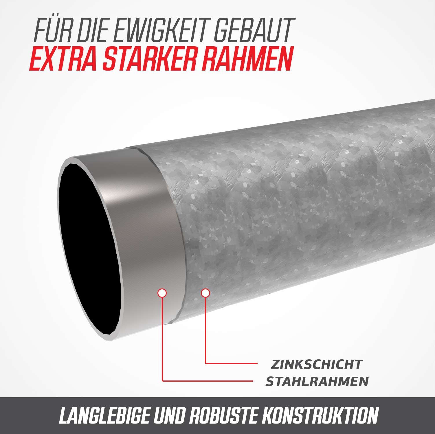 BERG Trampolin Favorit mit Netz rund