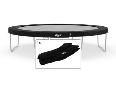Trampolin Schutzrand Champion rund auf Beinen