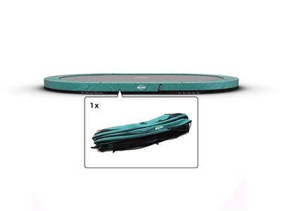 Trampolin Schutzrand Champion Grand oval InGround