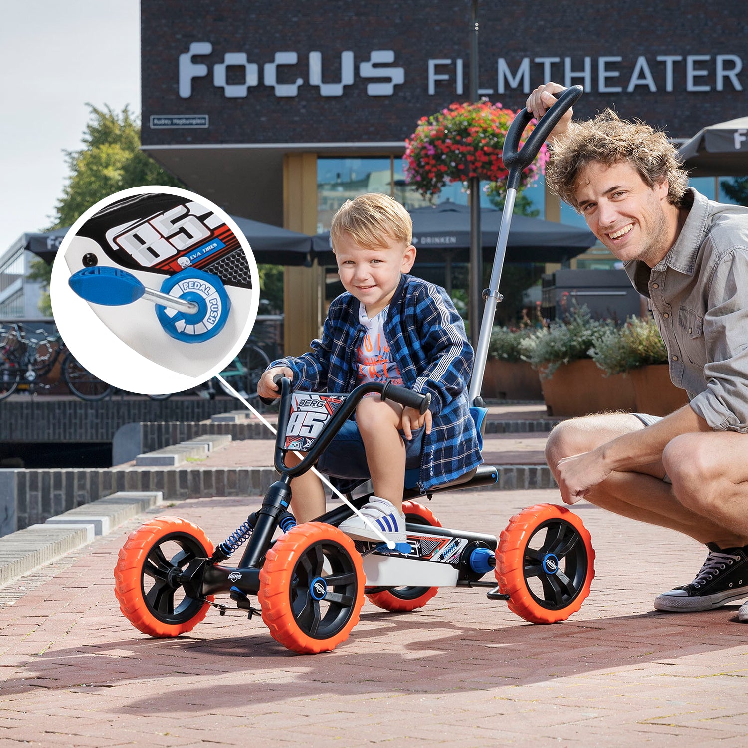 BERG Gokart Buzzy Nitro 2-in-1