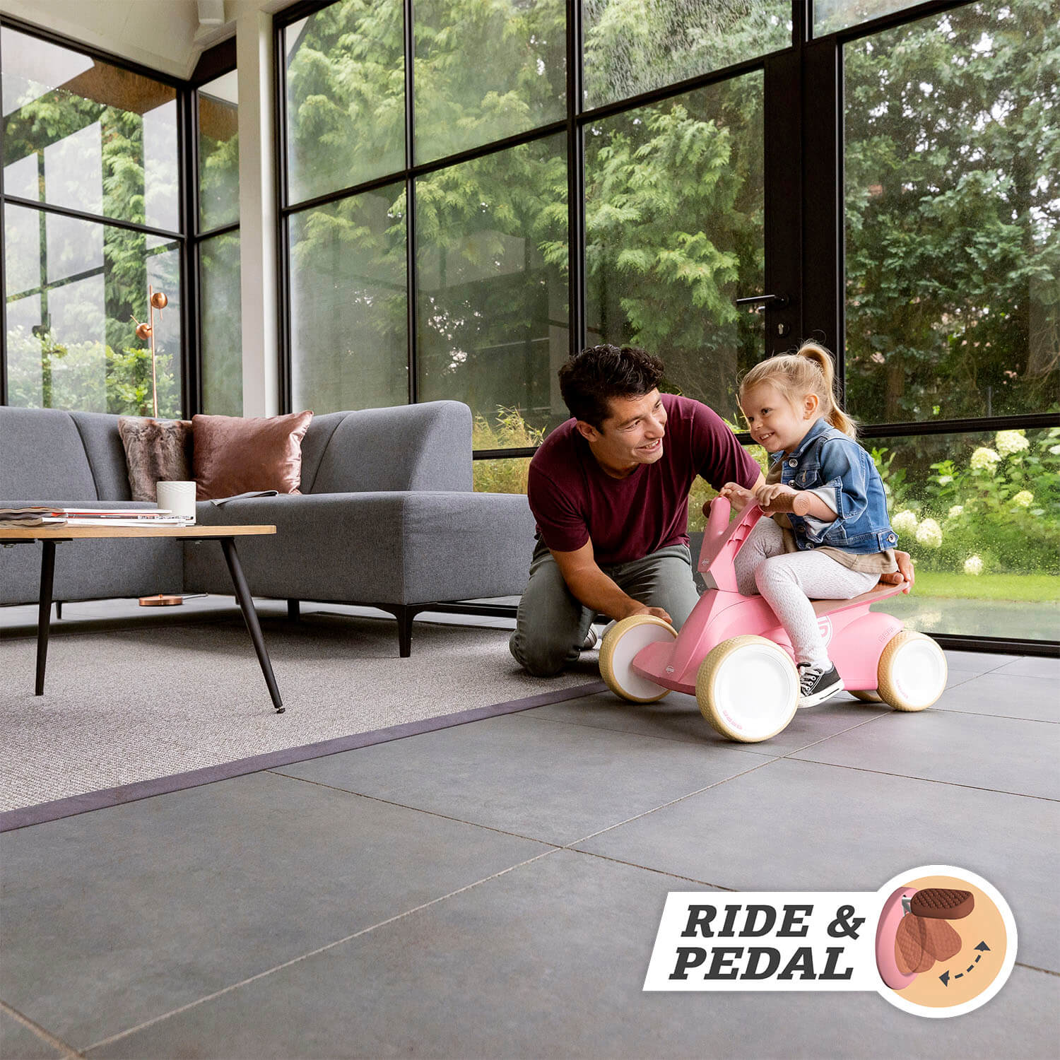 BERG GO² Retro Laufrad