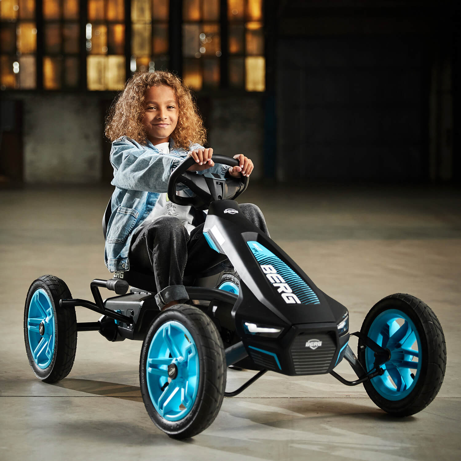 Gokart Rally, ab 4 Jahren, blau, APX