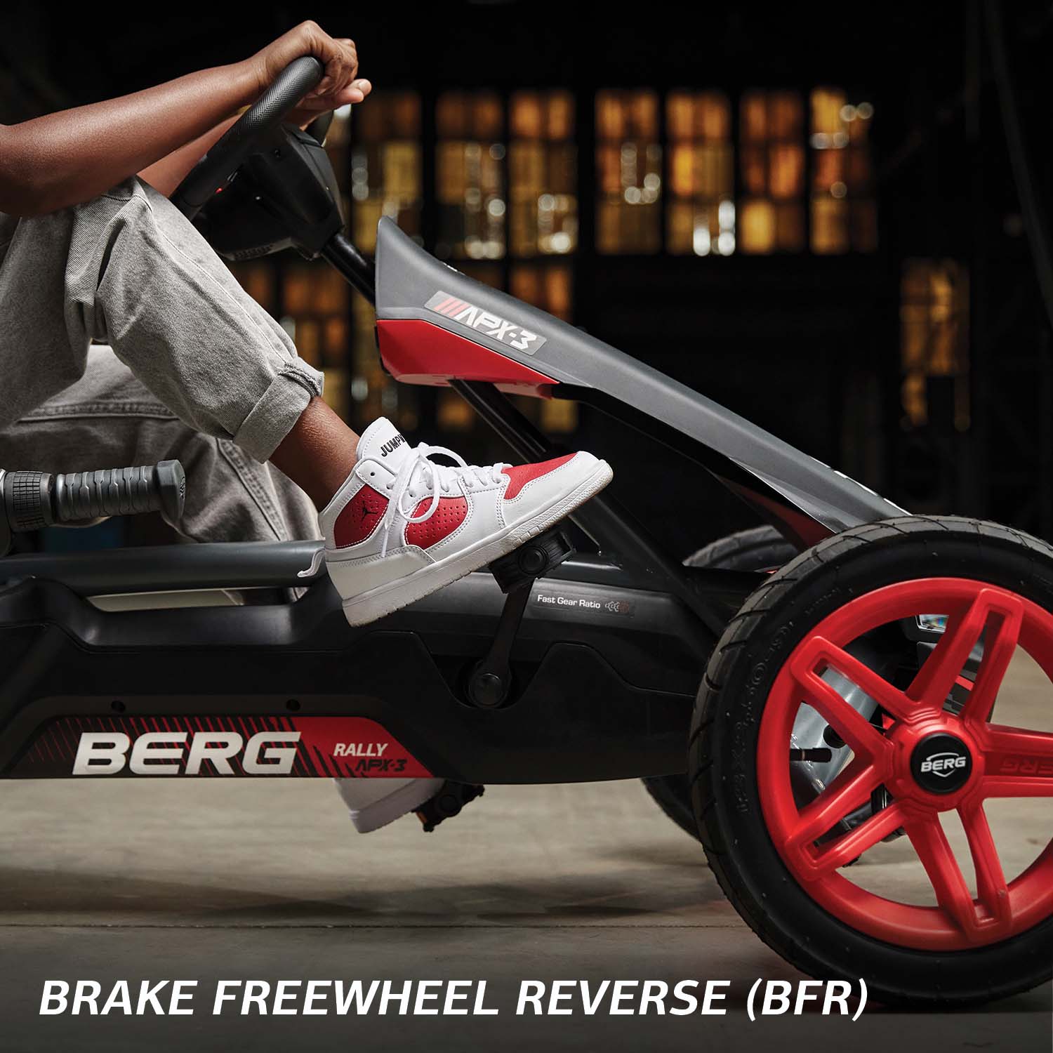 BERG Gokart Rally APX Rot 3-Gang