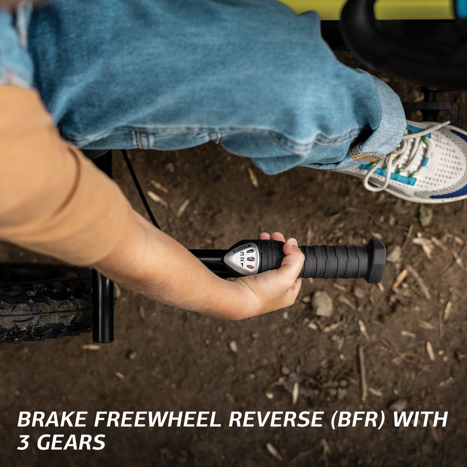 BERG Gokart Rally DRT Gelb 3-Gang