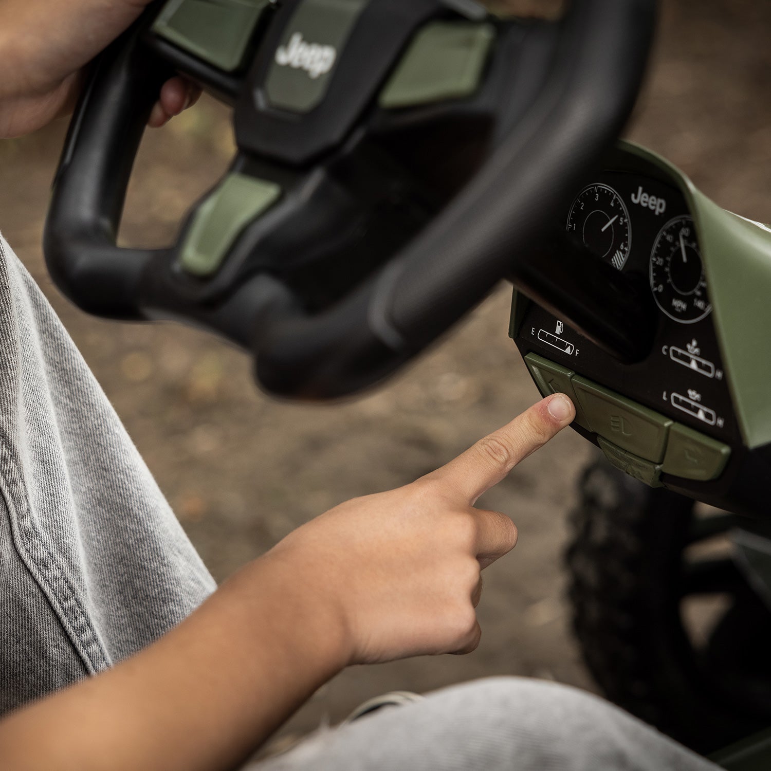 BERG Gokart Rally JEEP Cherokee-ABSPERRSCHLOSS GRATIS