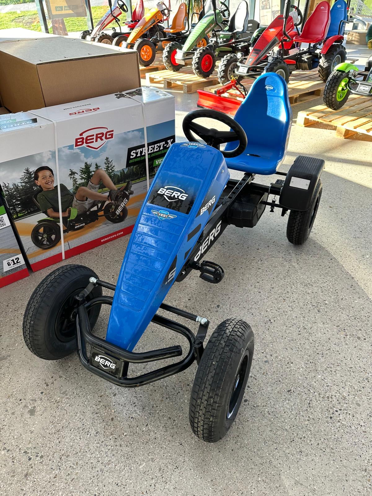 BERG Gokart B.Super Blau - leicht gebraucht - Selbstabholung