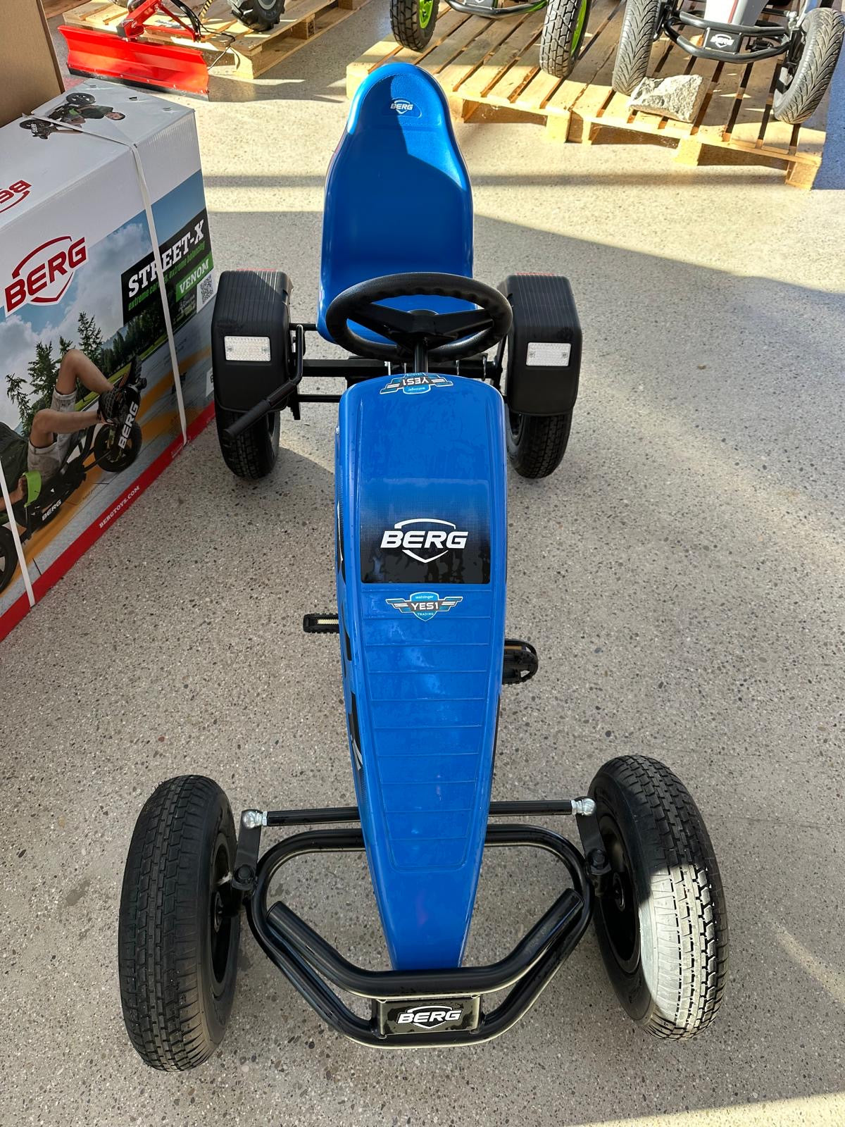 BERG Gokart B.Super Blau - leicht gebraucht - Selbstabholung