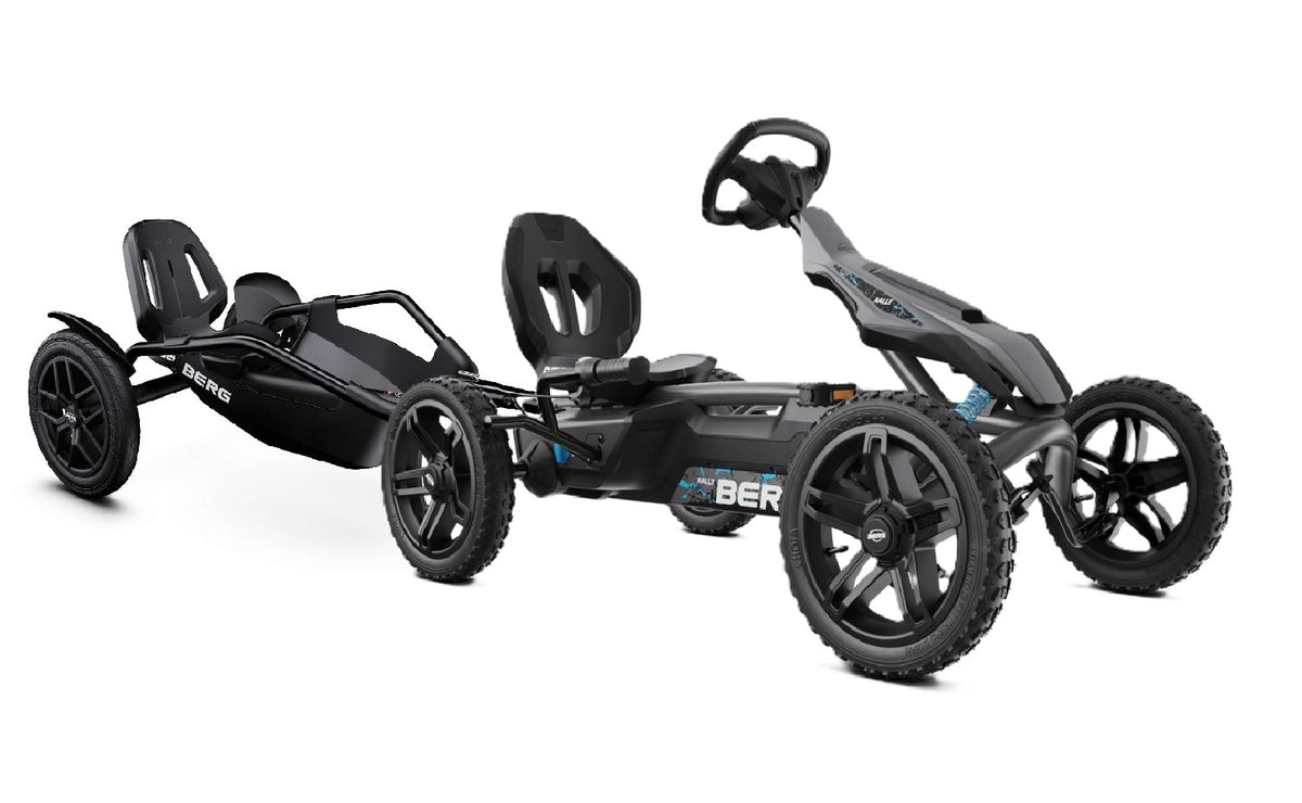 BERG Gokart Rally DRT BLACK 3-Gang 4TWO