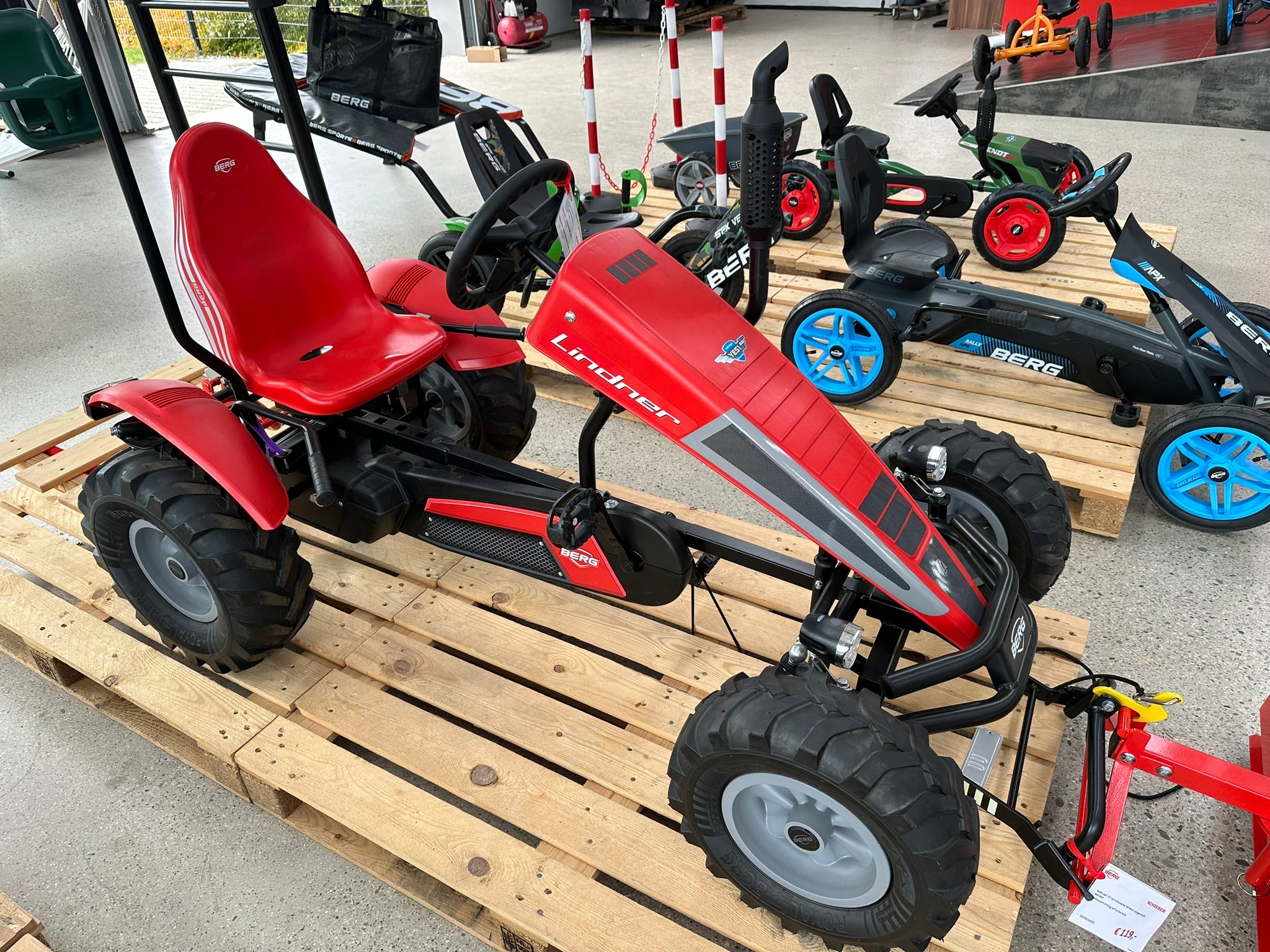 BERG Gokart Traxx Lindner - Ausstellungsstück - Selbstabholung