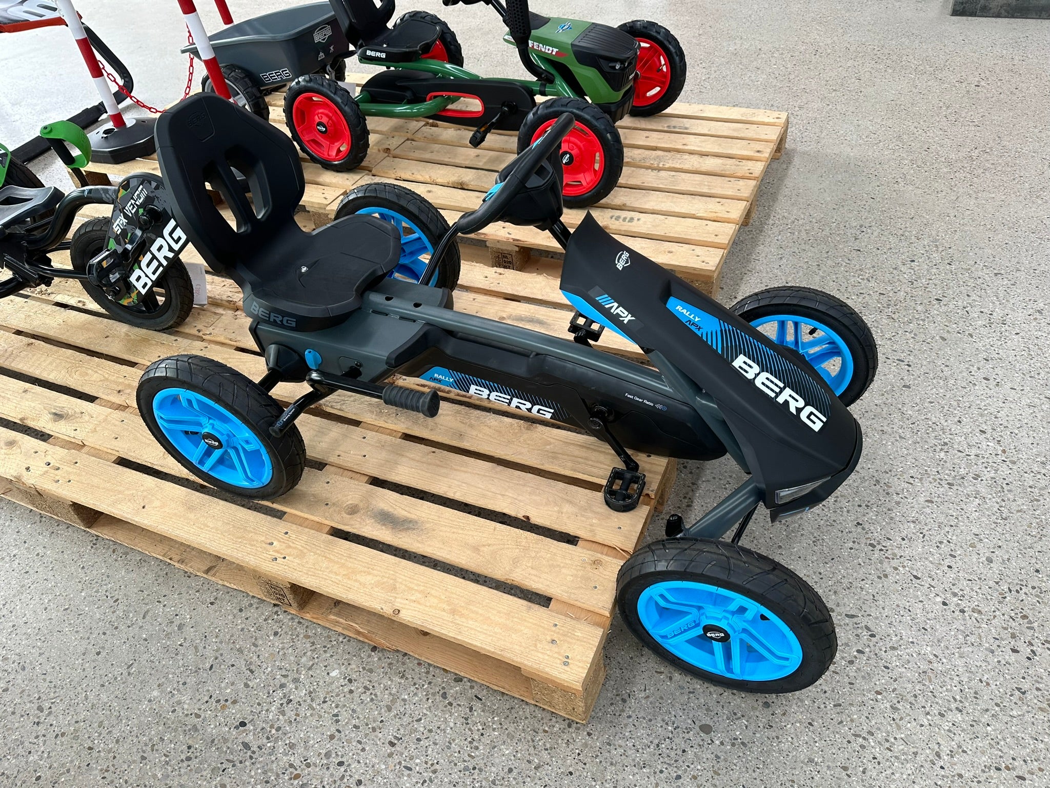 BERG Gokart Rally APX Blau - leicht gebraucht - Selbstabholung