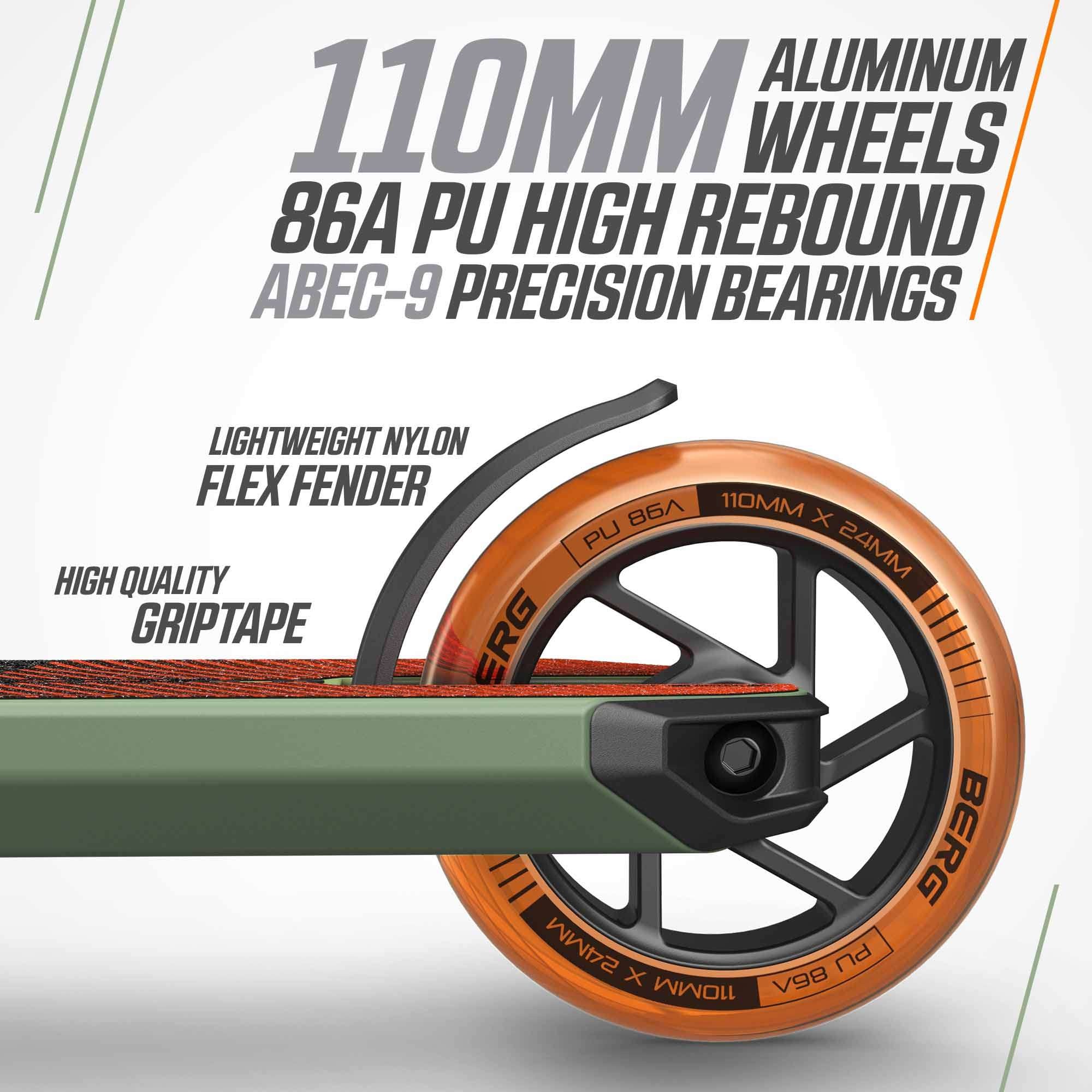 BERG Proxus X1 Green/Orange