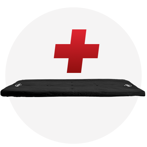 AKTION: BERG Trampolin Champion mit Netz Rund + gratis Abdeckplane