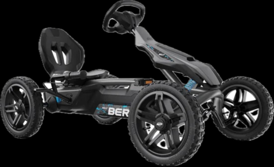 BERG Gokart Rally DRT BLACK 3-Gang-ABSPERRSCHLOSS GRATIS