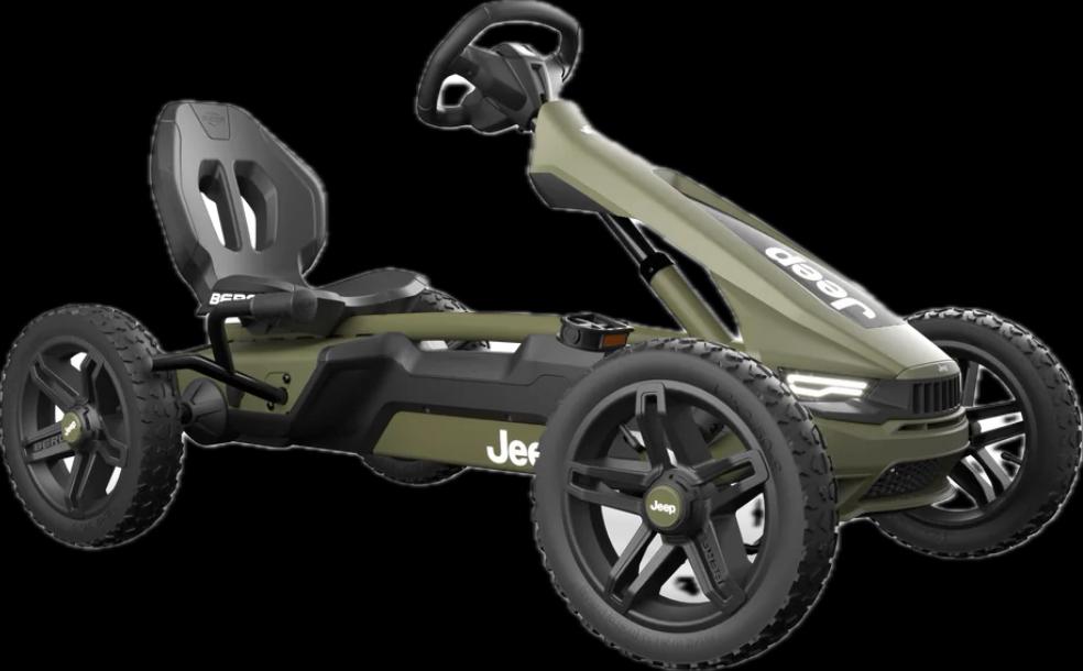 BERG Gokart Rally JEEP Cherokee-ABSPERRSCHLOSS GRATIS