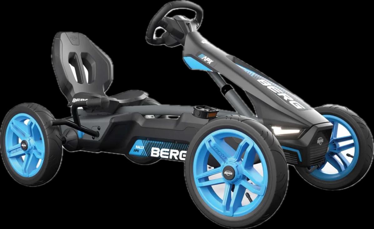 BERG Gokart Rally APX Blau-ABSPERRSCHLOSS GRATIS