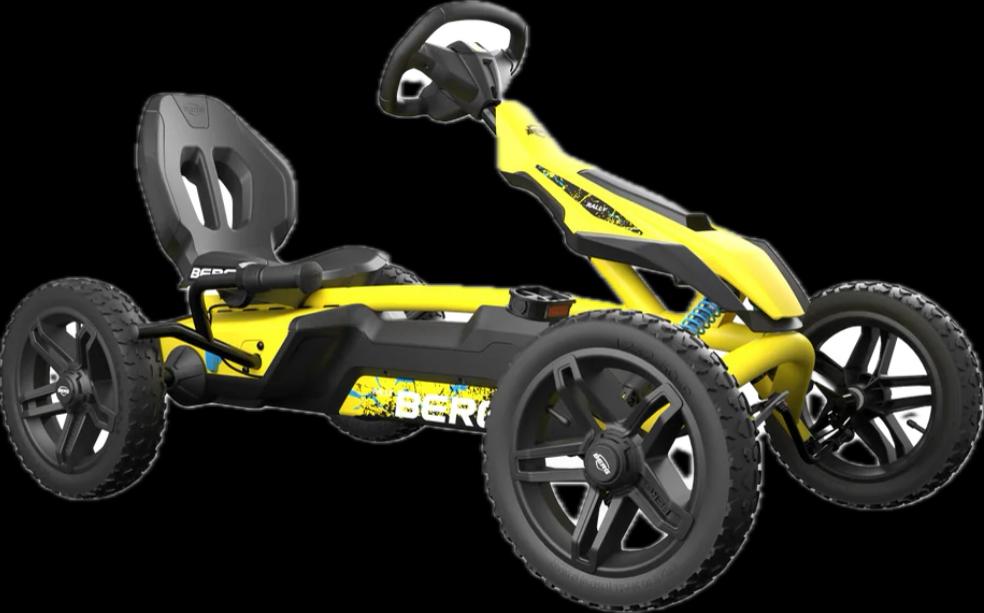 BERG Gokart Rally DRT Gelb BFR 3-ABSPERRSCHLOSS GRATIS