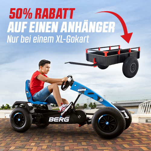 Aktion Set BERG Gokart Traxx Case-IHC(Anhänger -50%)