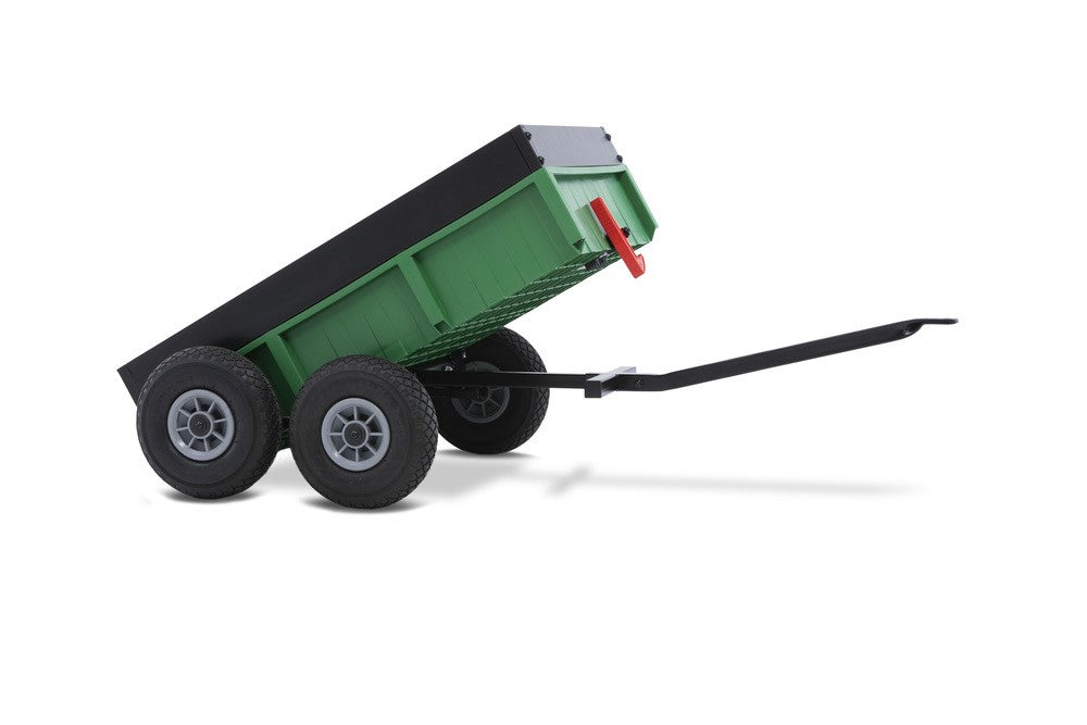 BERG Gokart Anhänger Tandem grün XL