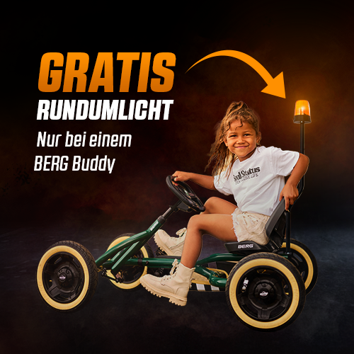 BERG Gokart Buddy BLUE- SONDEREDITION- Rundumleuchte kostenlos