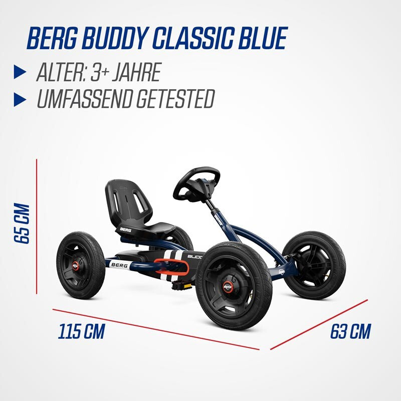 BERG Gokart Buddy Classic Blue