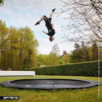 BERG Trampolin Champion FlatGround rund